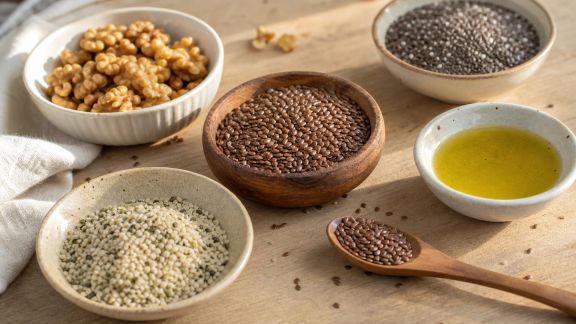 Quels aliments privilégier pour des oméga-3 dans une cuisine végétarienne