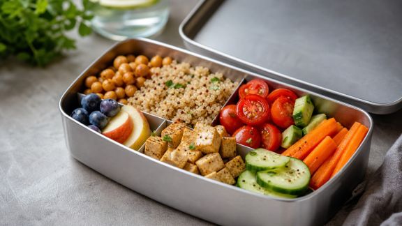 Comment composer une lunchbox végétarienne équilibrée et gourmande