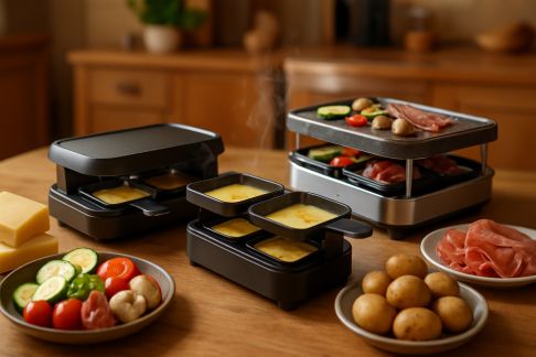 Top 3 des appareils à raclette : simplicité, rapidité, convivialité