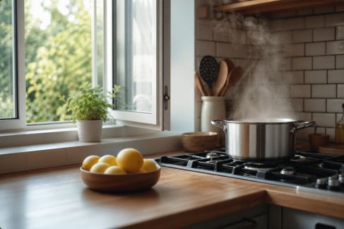 Trucs simples pour limiter les odeurs de cuisson dans la maison