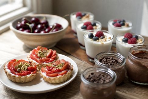 Petits plaisirs sucrés végétariens : desserts faciles à préparer