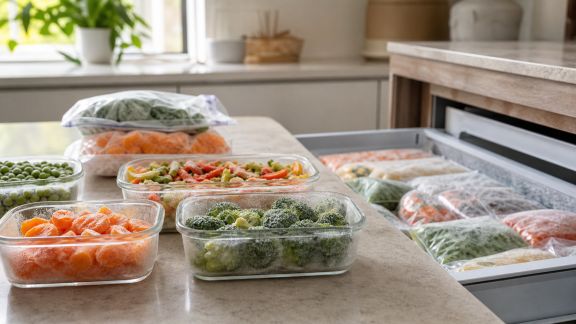 Batch cooking et produits surgelés : astuces pour gagner du temps