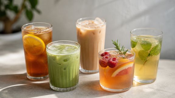 5 boissons désaltérantes à base de thé pour l’été