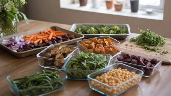 Batch cooking et saisonnalité : adopter les bons réflexes toute l’année