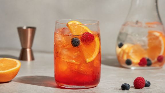 Préparer un spritz léger et fruité à la maison