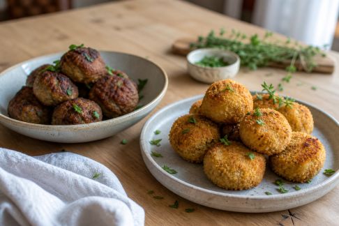 Croquettes et boulettes sans gluten : idées repas à cuisiner pour toute la famille