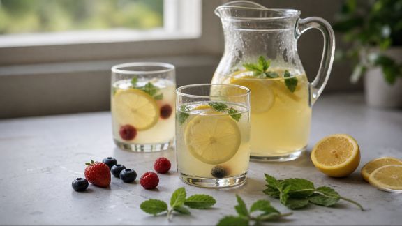 Créer votre limonade maison selon la saison