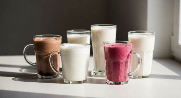 Recettes de boissons lactées froides pour petits et grands