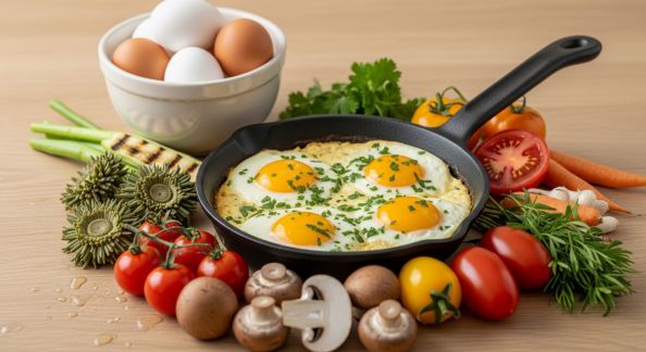 Miser sur les oeufs pour des repas de saison rapides et équilibrés