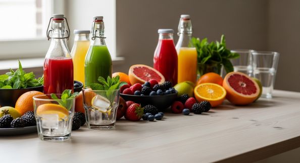 Créer un bar à jus maison pour vos brunchs du week-end